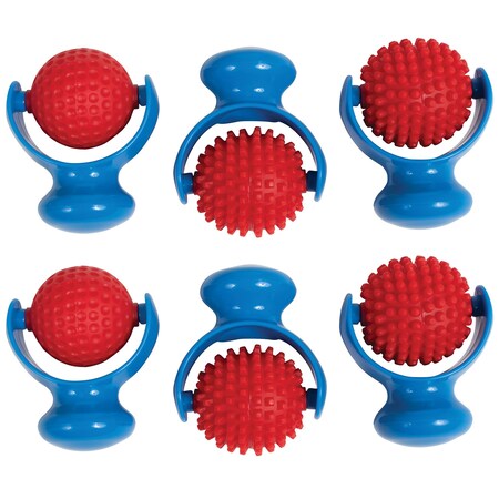 Ready 2 Learn Palm Modeling Dough Rollers, Set 1, 3 Per Set, 2PK 6671